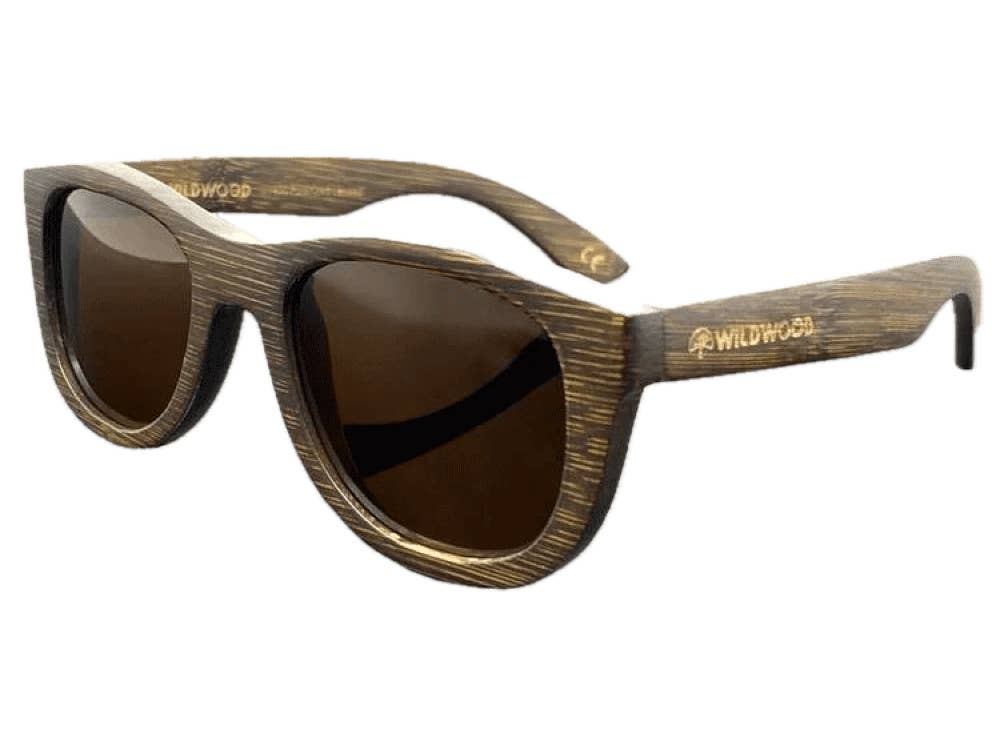 Eco Beach Ltd – wholesale Sunglasses – kids – Kids Dark Bamboo (6 to 12 yrs)