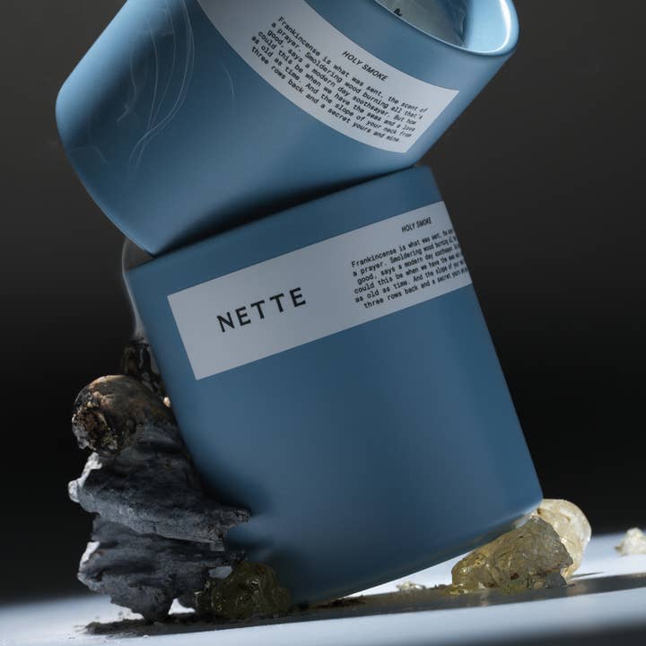 Nette - Wholesale Jar/Filled Candle - Holy Smoke Scented Candle1