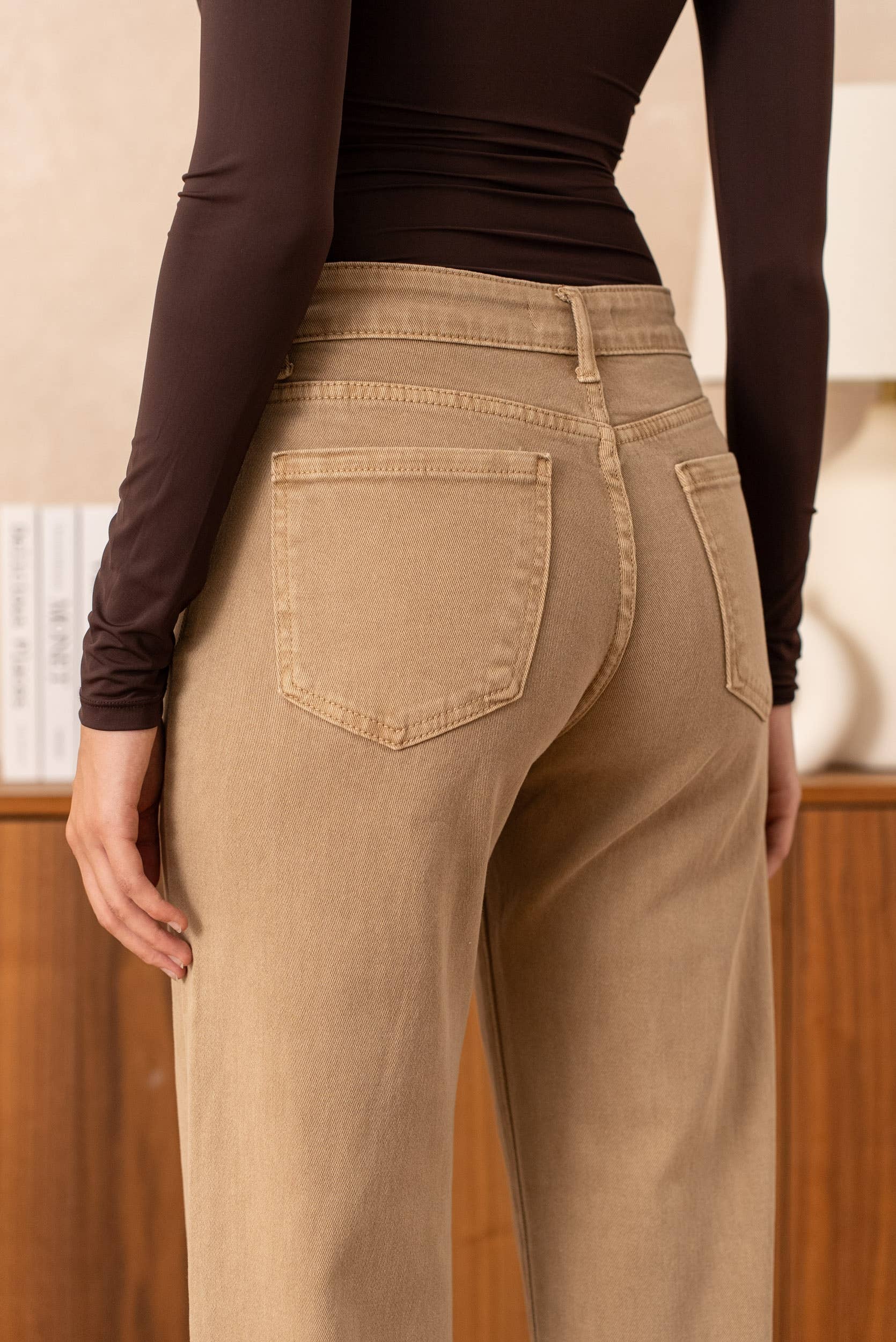 Vivid - Wholesale Jeans - Women's - Basic wide-leg jeans color19