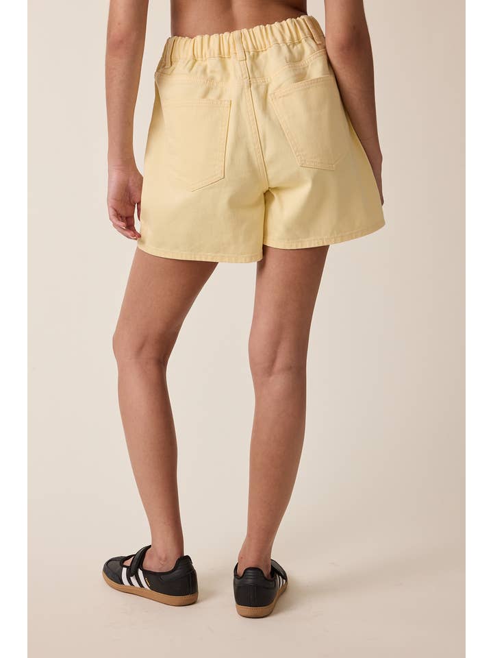 Wishlist Apparel - Wholesale Shorts - Women's - CLASSIC COTTON DENIM SHORTS / WL25-1163610