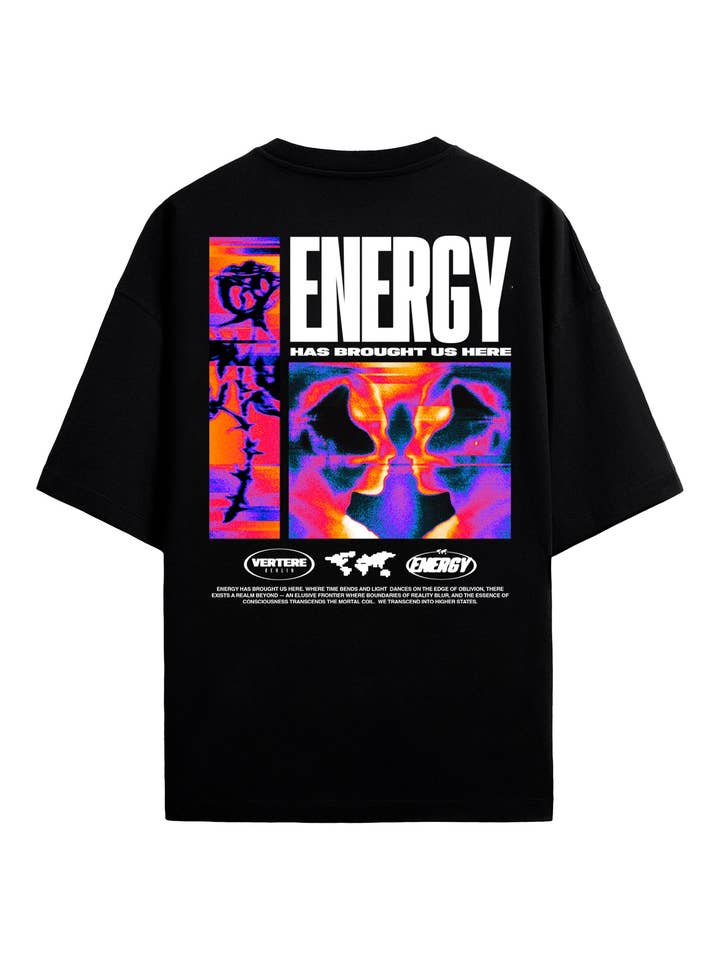 ENERGY T-SHIRT - BLACK for wholesale on Faire