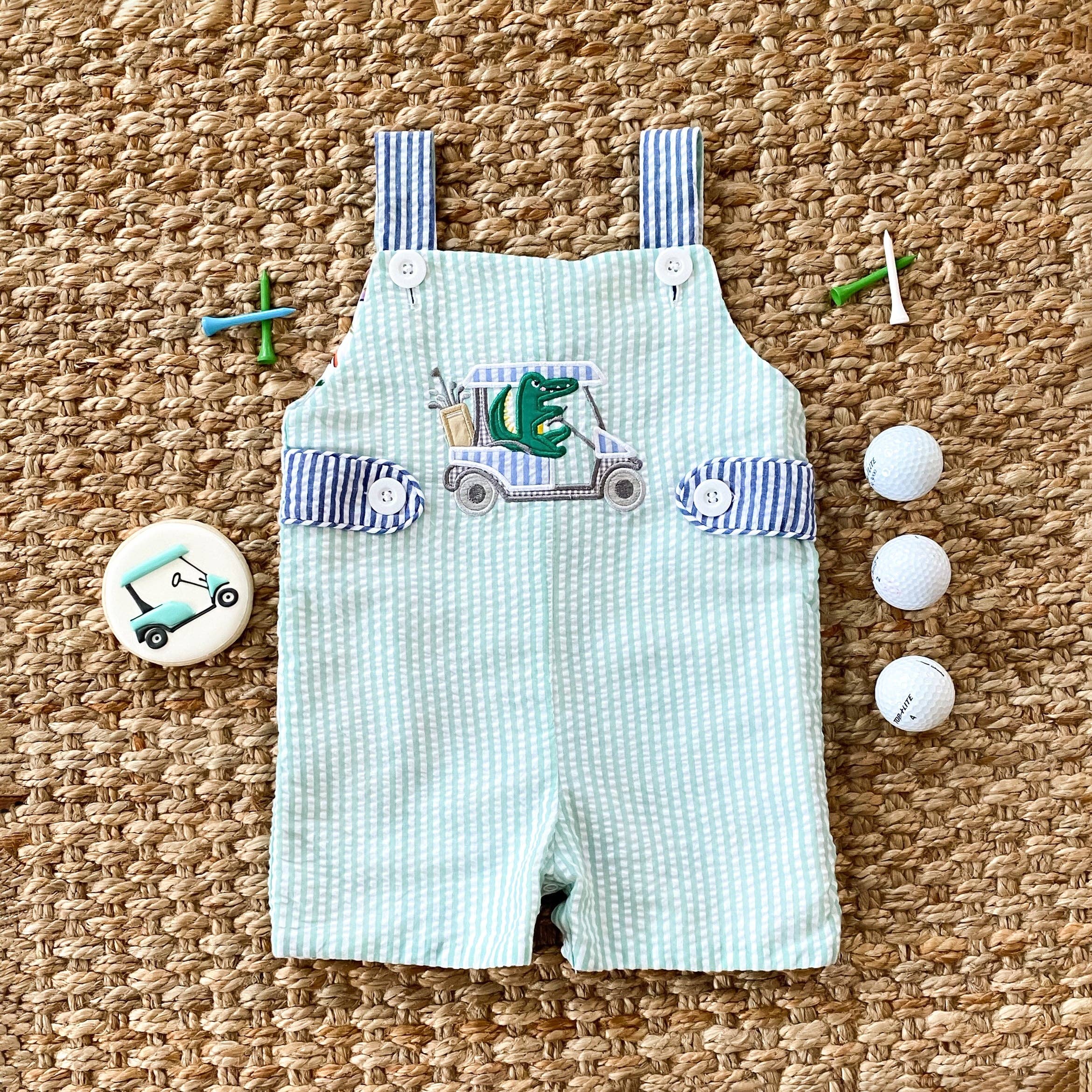 Seven Lantern Lane - Vente Barboteuse – bébé - Réversible Le Palms Golf Jon Jon10