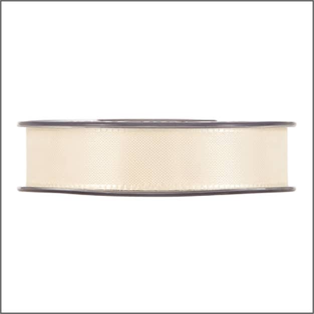 Taft - Cream - 25Mm X 50 Meters for wholesale by Mini Art Products