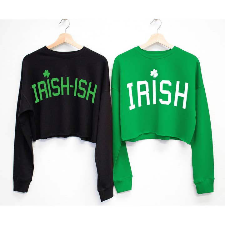 Pull court irlandais ou irlandais pour la Saint-Patrick, St. Pa pour la vente par Nobullwoman Apparel