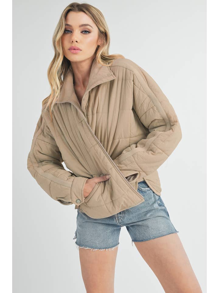 AEMI + CO - Wholesale Jacket - Women's - 5106EK Bebe Puffer Jacket 316