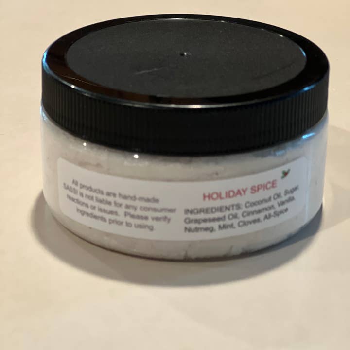 SASS! - Wholesale Body Scrub/Exfoliant - All natural small batch hand/face/body scrub