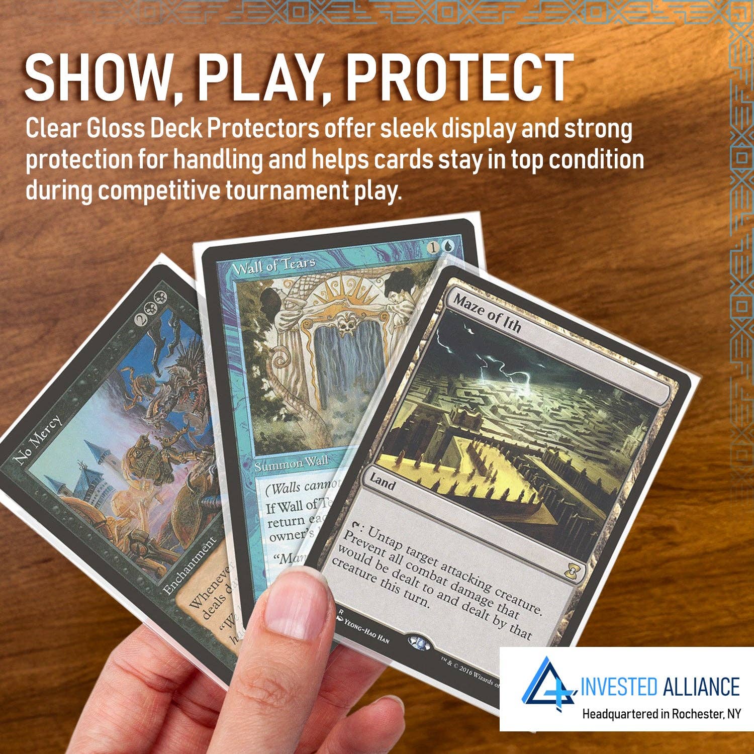 Invested Alliance LLC - Wholesale Playing Cards - Premium Rival Deck Protectors - 500 Pack7