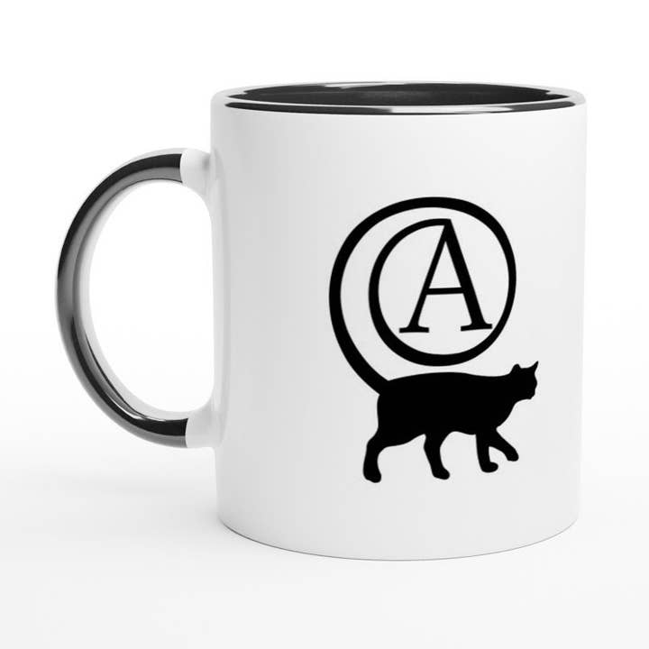 Caneca Crazy Cat Lady Personalizada, Xícaras de Chá com Monograma, Gato por atacado de The Graceful Dragonfly