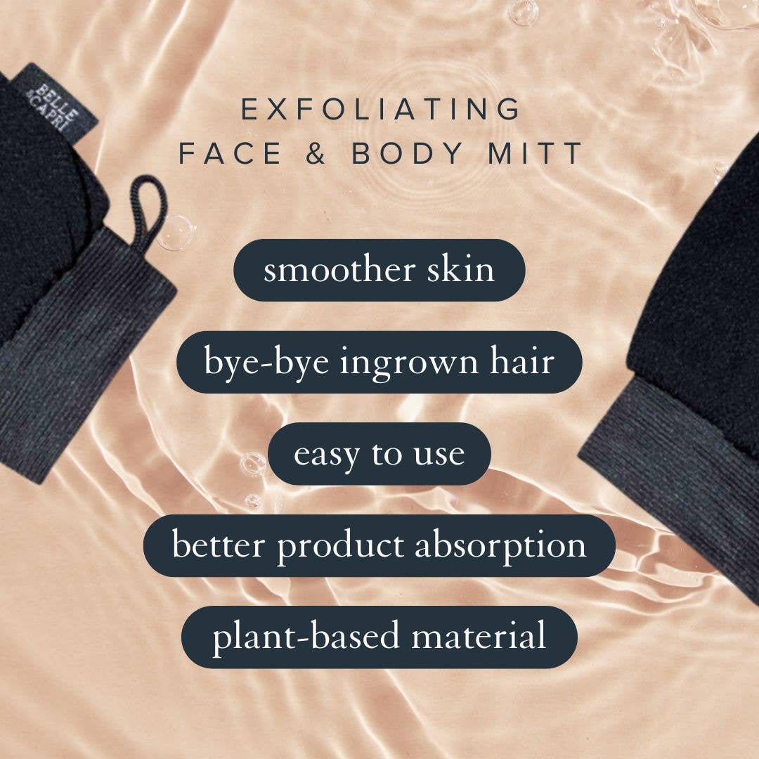 BELLE & CAPRI - Vendita all'ingrosso Guanti/muffole esfolianti - Guanto Esfoliante per Viso e Corpo3