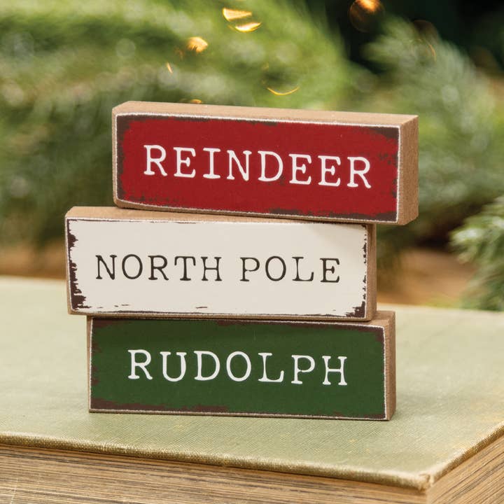 The Hearthside Collection - Wholesale Christmas Decoration - Jolly Tiny Mini Sticks- 3 Asstd.1