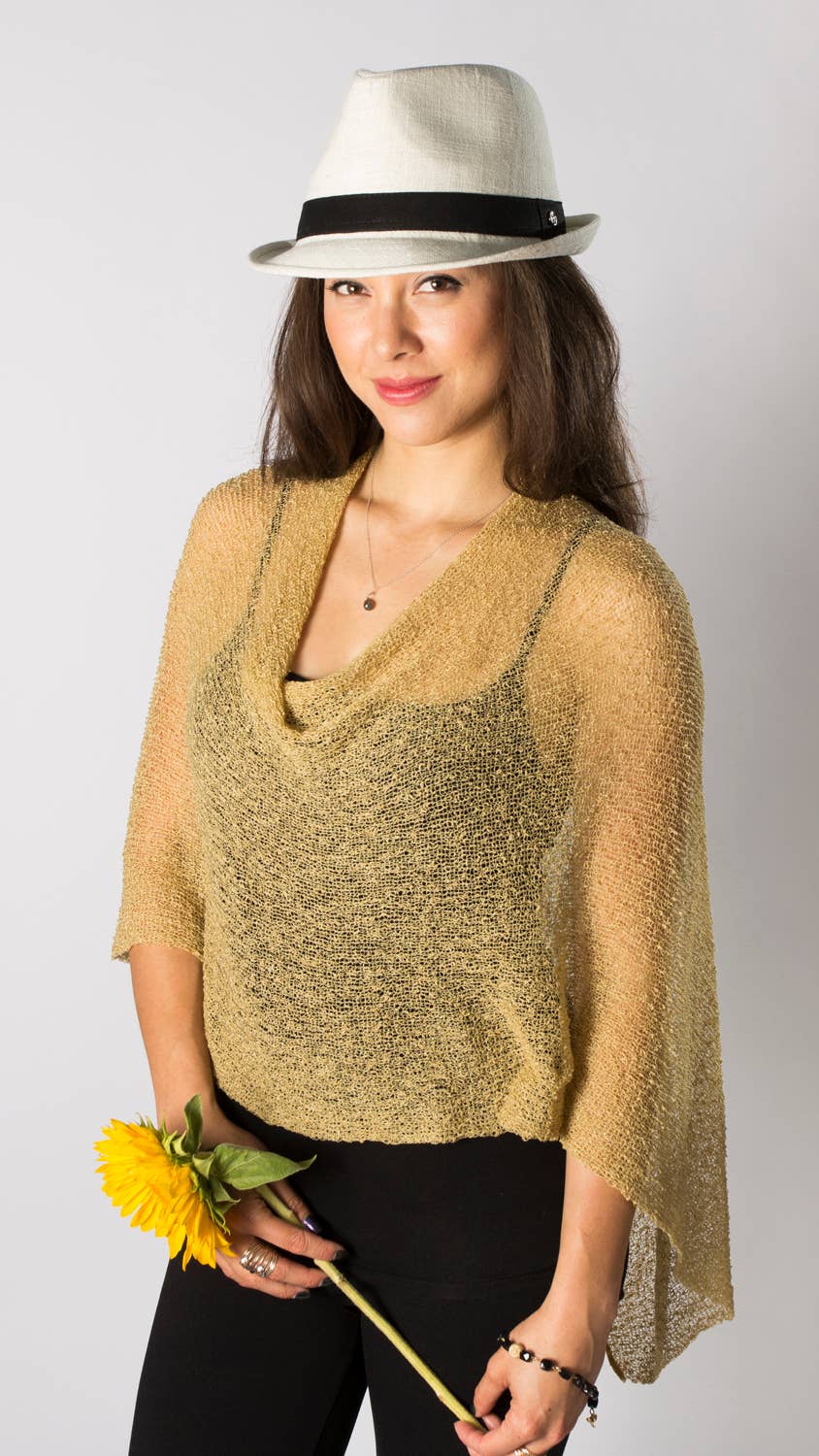 Bali Prema - Vendita all'ingrosso Poncho - Donna - Poncho estivo in maglia trasparente con coprispalle - Copricostume da spiaggia Boho8