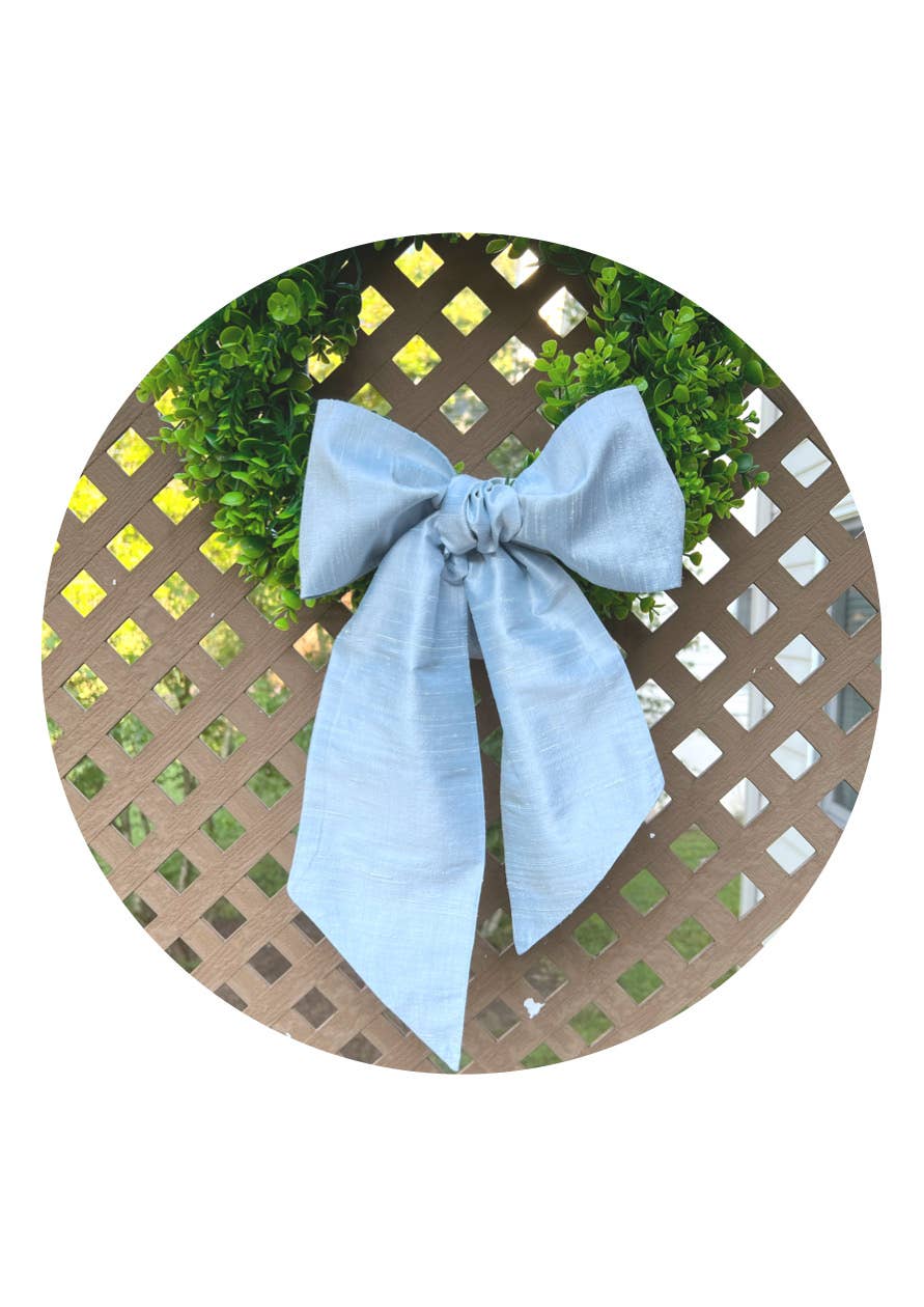 THE ROYALTY COLLECTION - Wholesale Wreath - Indian Silk Dupioni Sash2