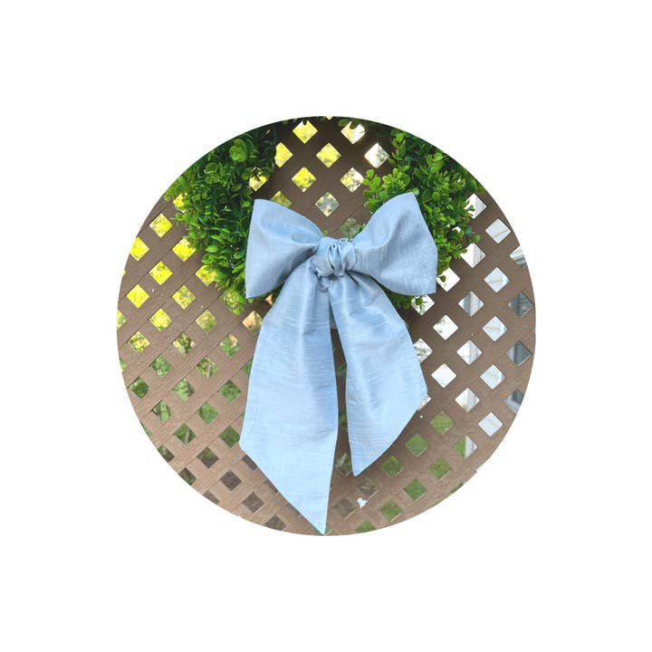 THE ROYALTY COLLECTION - Wholesale Wreath - Indian Silk Dupioni Sash2