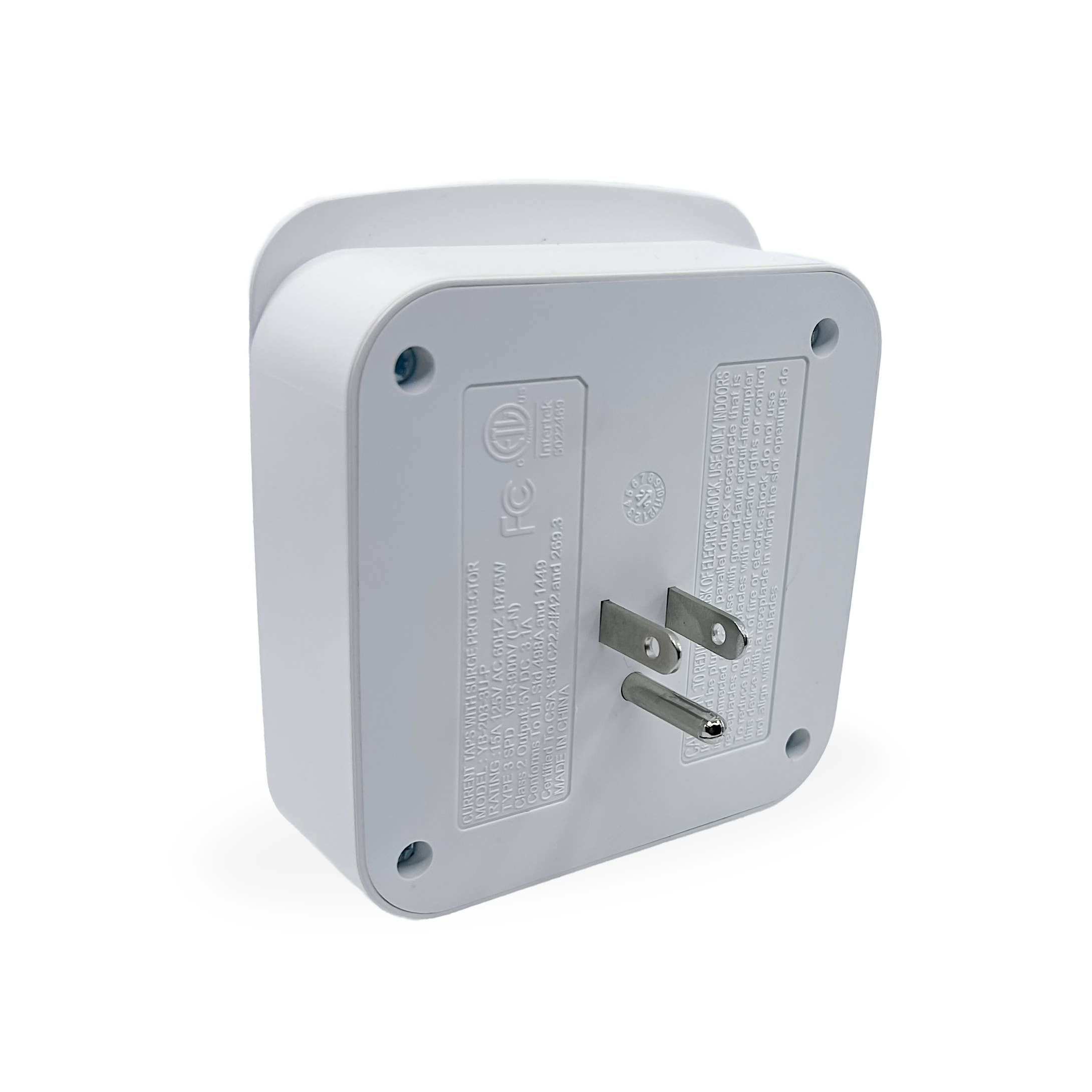 Flipo Group, Ltd. - Vente Adaptateurs secteurs - Glamsockets Parafoudre avec Support pour Téléphone6