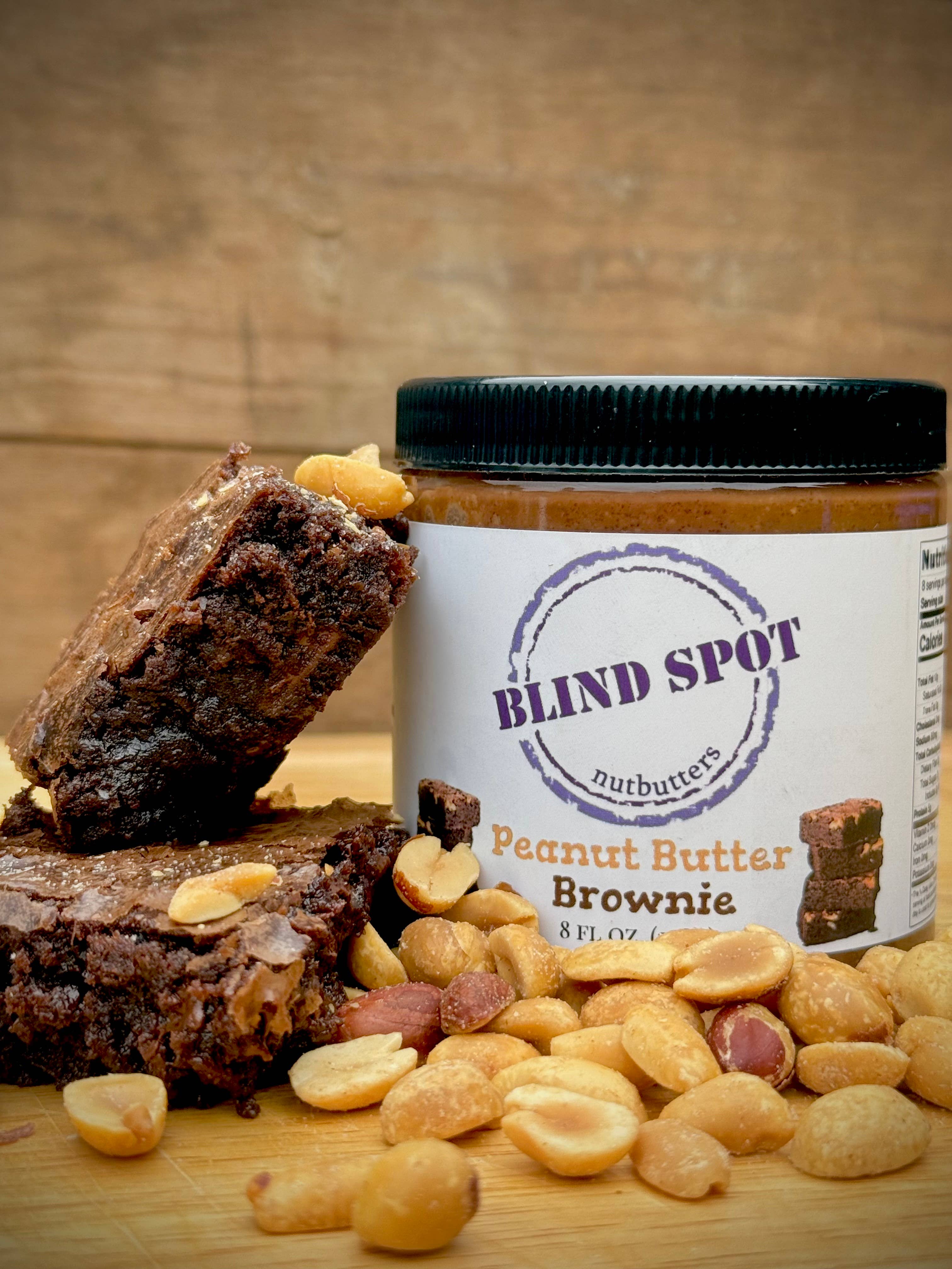 Blindspot Nutbutters - Vente Beurres de noix - Brownie au beurre d'arachide
