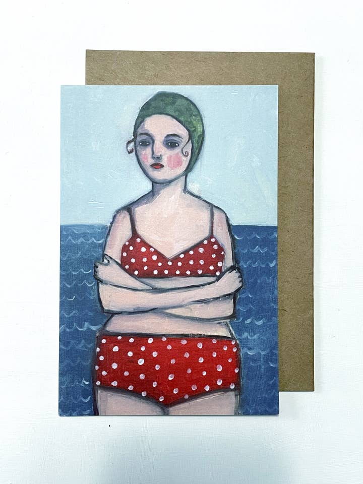 Katie - greeting card for wholesale by Amanda Blake