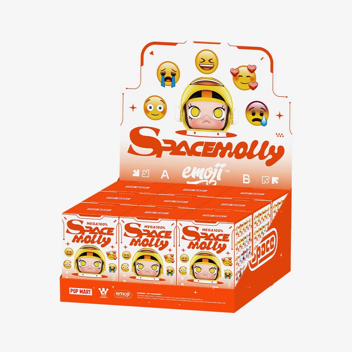 Springer Décor - Wholesale Figurine Toy - Kids - MEGA SPACE MOLLY 100% × emoji™ Series11
