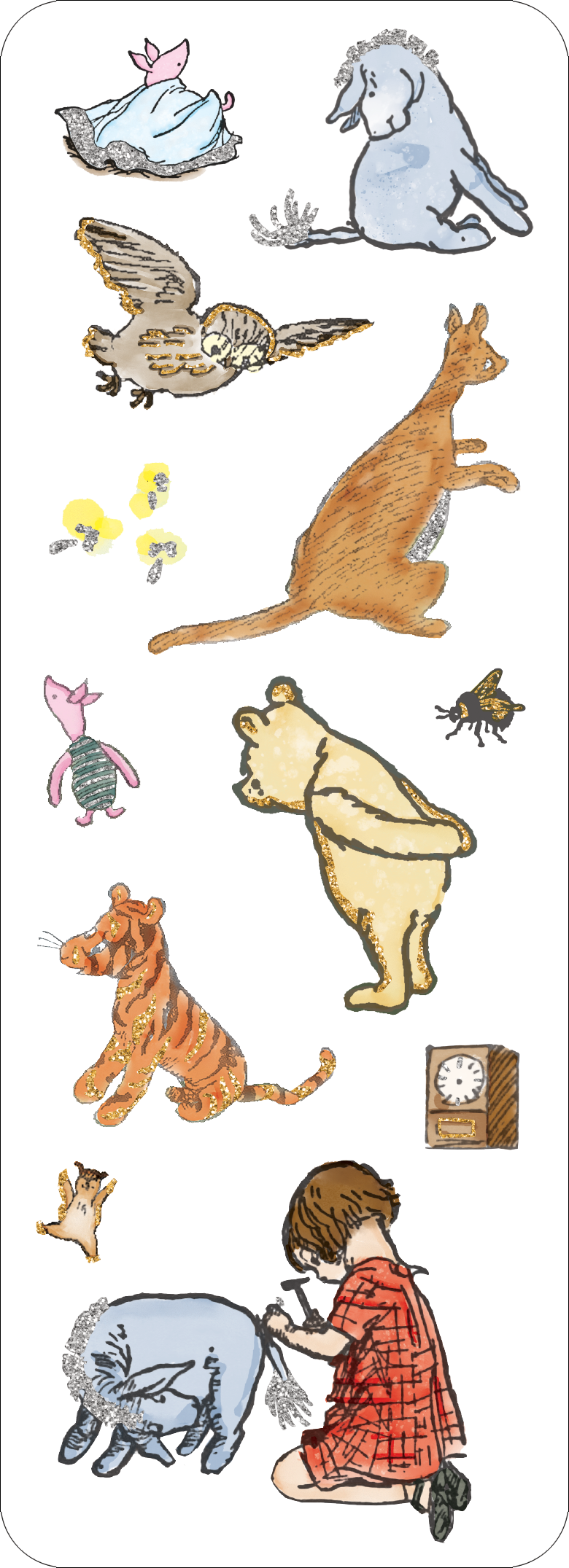 Peter Pauper Press - Wholesale Sticker - Kids & Baby - Winnie-the-Pooh Sticker Set2
