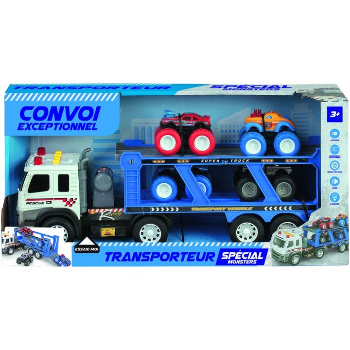 Transporter 45 cm en 4 voertuigen met frictie voor wholesale door WDK GROUPE PARTNER