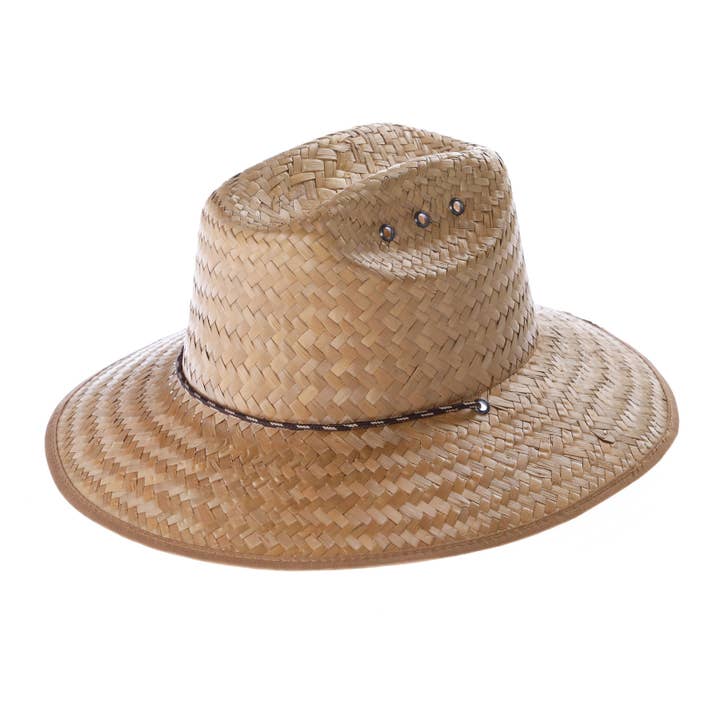 Peter Grimm - Wholesale Straw Hat - Unisex - Lifeguard Junior Straw Lifeguard Hat