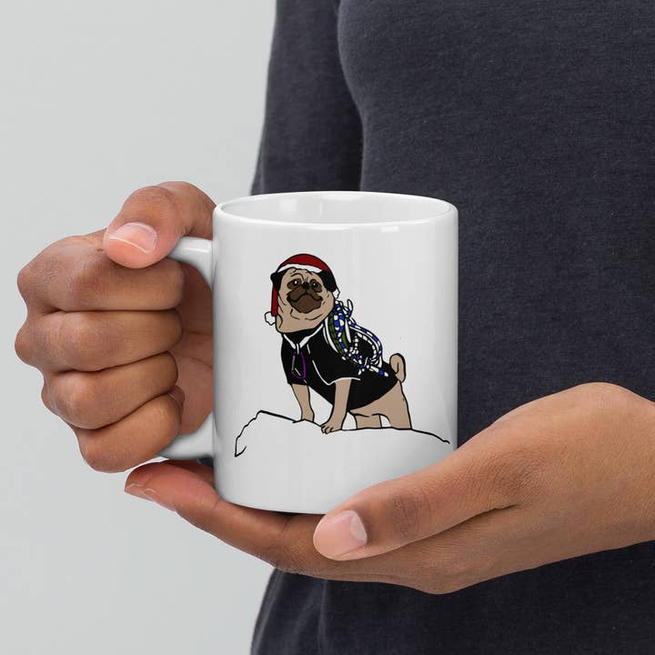 Club No-Kill 2027 Coffee Mugs - Wholesale Coffee Mug - Vinny the Pug Coffee Mugs 7