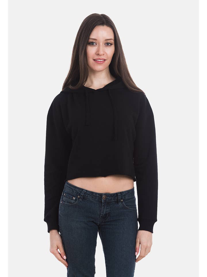 Lane Seven Apparel - Wholesale Hoodie - Women's - Crop Hoodie8