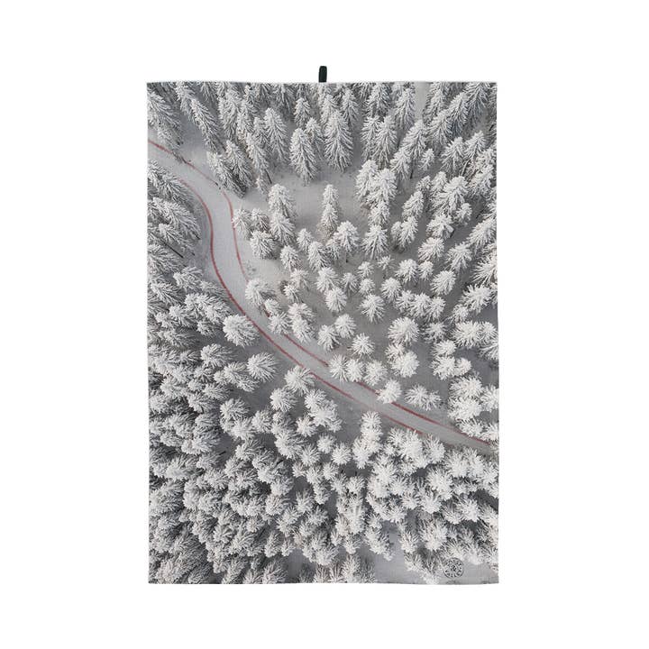 Sapins tea towel for wholesale by Coast and Valley