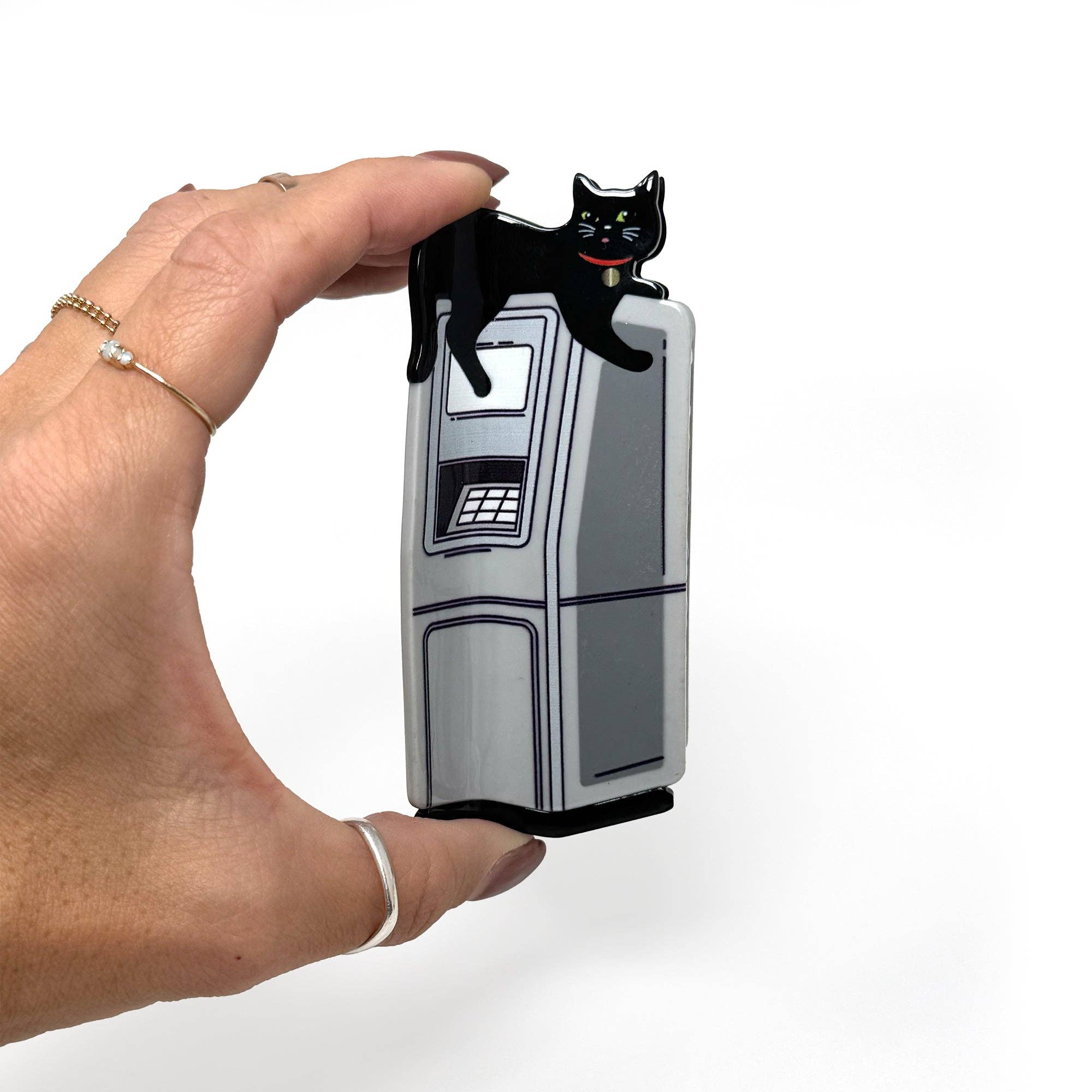 Rainbow Unicorn Birthday Surprise - Wholesale Hair Clip - Women's - Bodega Cat Hair Claw – NYC-Inspired Hair Clip 2