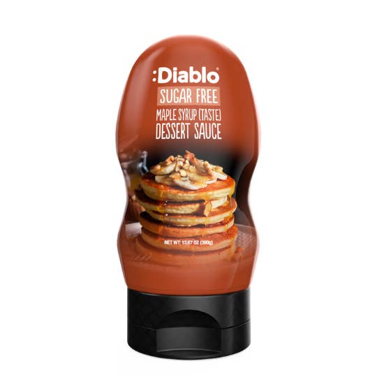 Diablo Maple Dessert Sauce Sugar Free 360g for wholesale by PURE MART
