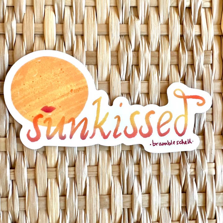 Bramble Schell Studio - Wholesale Sticker - Sunkissed Vinyl Sticker