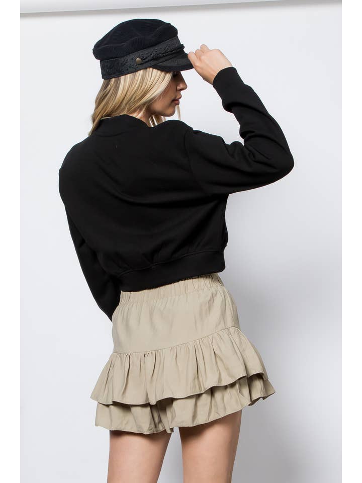 26 International - Wholesale Bomber Jacket - Women's - Fleece Bomber Jacket5