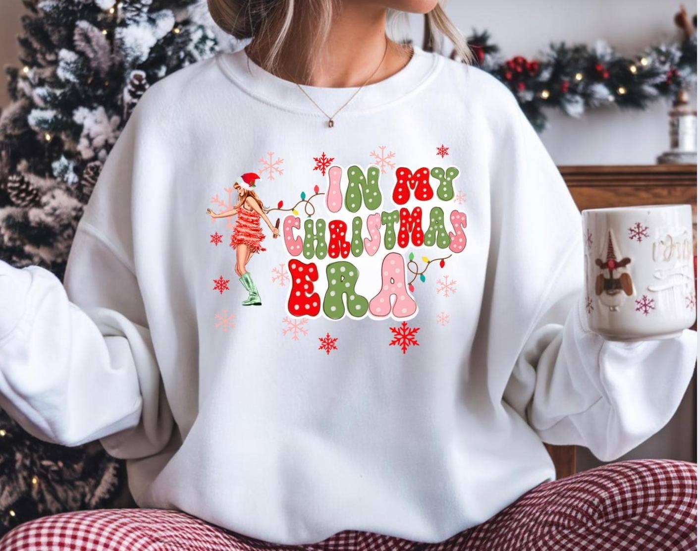 Wholesale In My Christmas Era Taylor Swift Inspired Holiday Tee