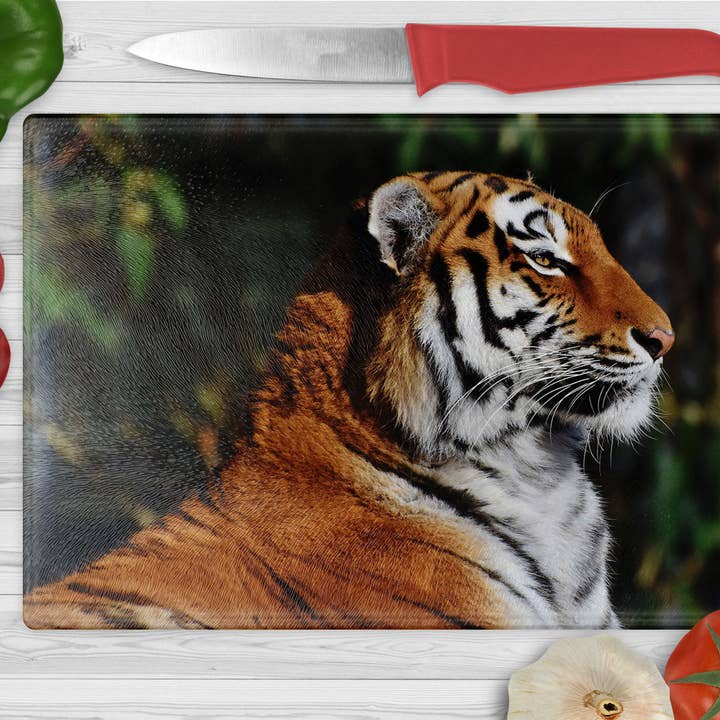 Tiger Cutting Board for wholesale by Traci's Fun Creations
