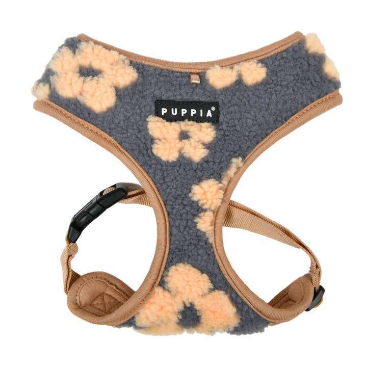 Puppia International Inc. - Wholesale Pet Harness - Dog - REN DOG HARNESS OVER-THE-HEAD ADJUSTABLE FLORAL