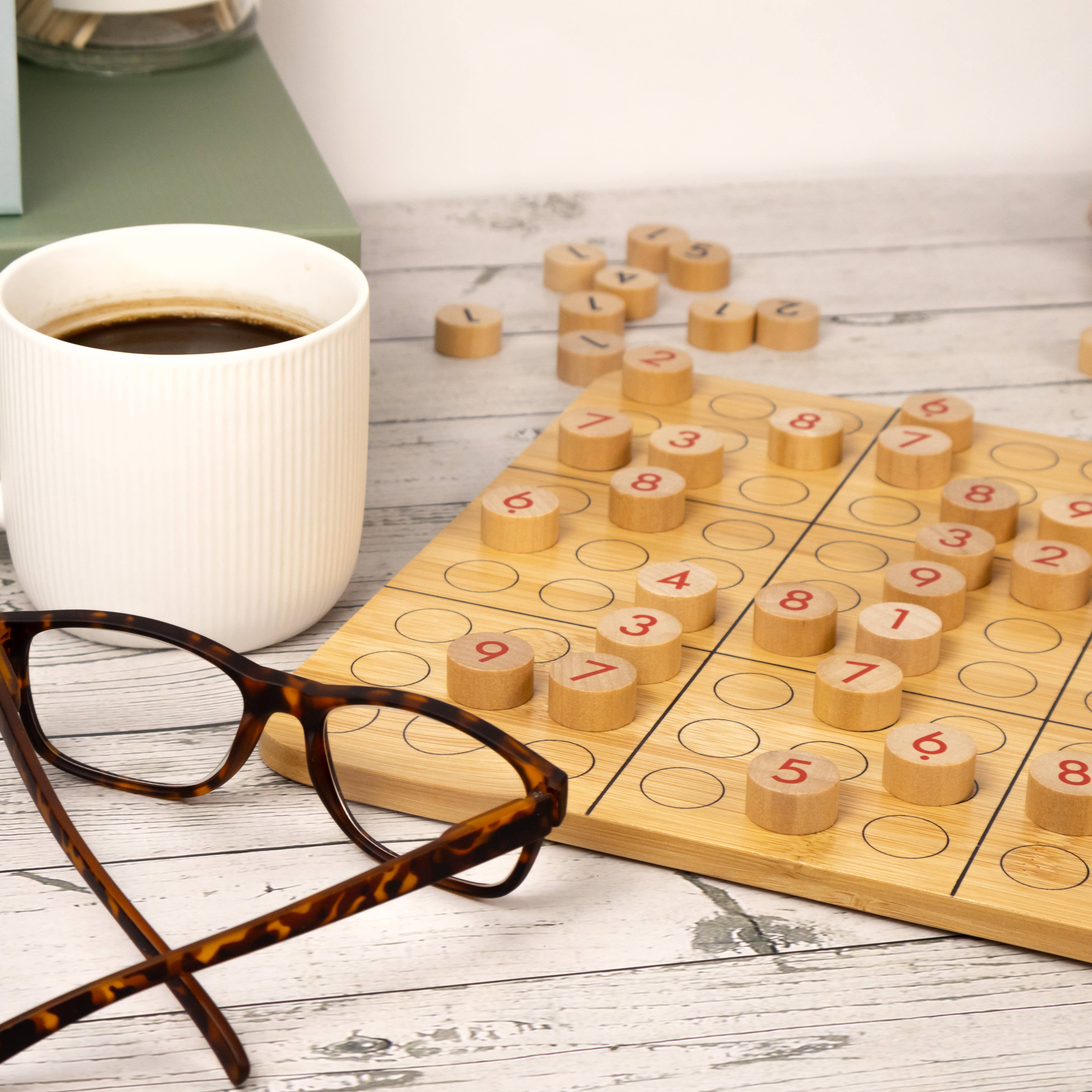 Robert Frederick Ltd - Wholesale Board Game - Bamboo Solitaire & Sudoku Set4