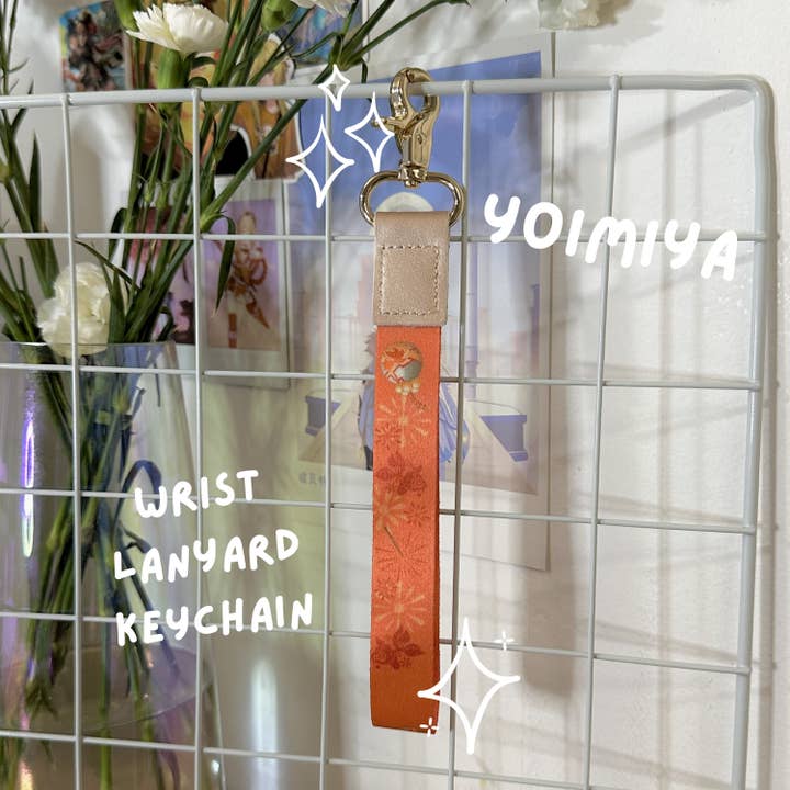 Yoimiya Leder-Handgelenksschlüsselanhänger - Genshin Impact für den Großhandel von Studio Ayu