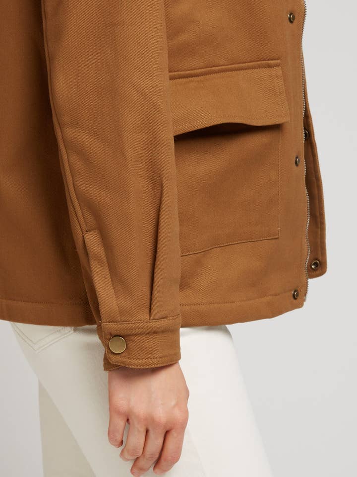 Andy & Lucy - Wholesale Jacket - Women's - ACHILE - Hunter jacket in structured cotton5