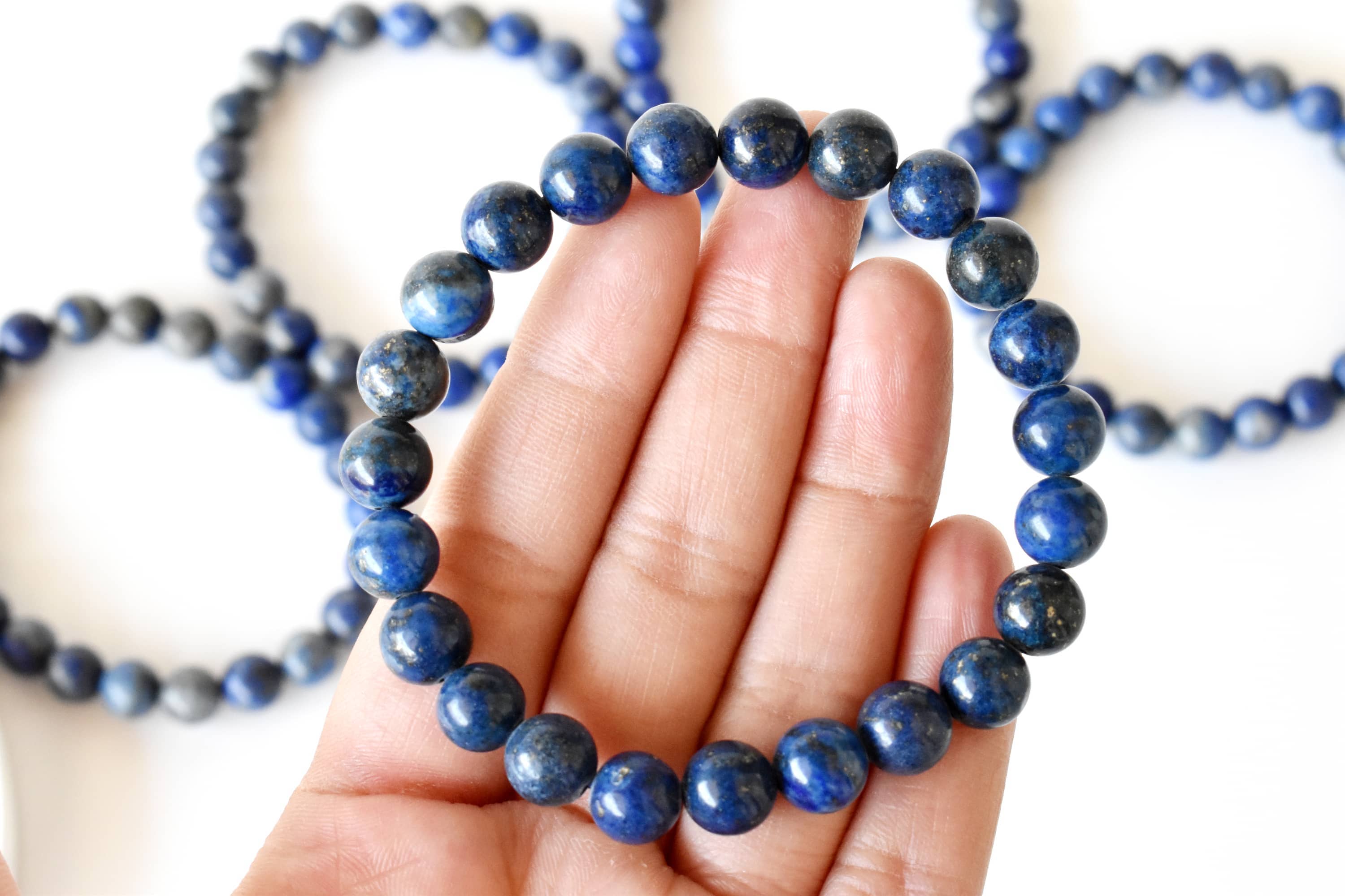 Soothing Crystals - Wholesale Beaded Bracelet - Crystal Bracelet | Lapis Lazuli | Healing Gemstone Bracelet6