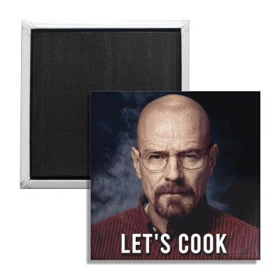Shady Front - Wholesale Magnet - Walter White Inspired "Let's Cook" Fridge Magnet