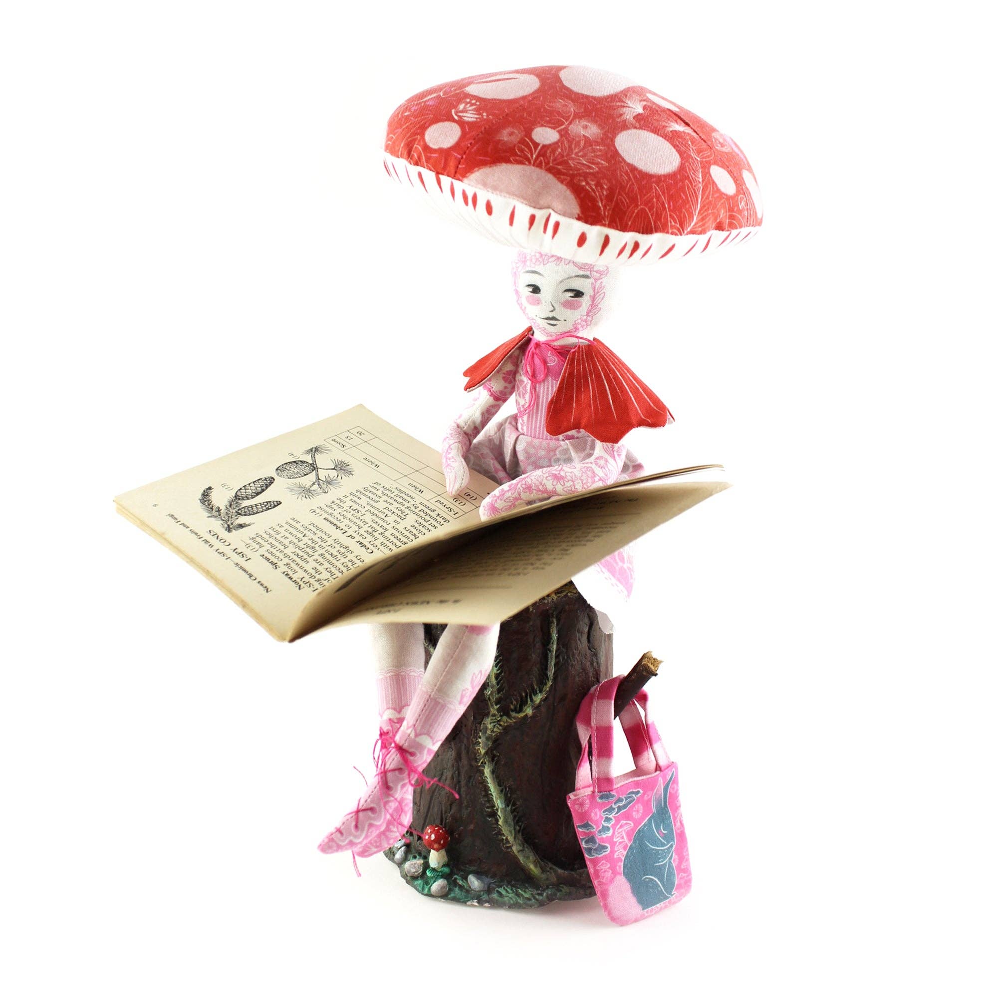Miss Ella - Wholesale DIY Craft Kit - DIY Dolly Kit - Patience the Mushroom Girl + 20 Zen cards 7