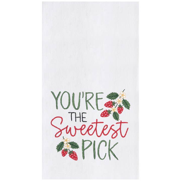 C&F Home - Wholesale Tea Towel - Sweetest Pick Strawberry Kitchen Towel