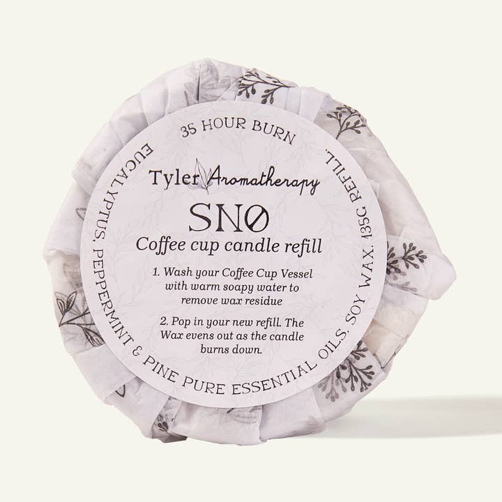 Recarga de Vela en Taza de Café SNØ para venta al por mayor de Tyler Aromatherapy
