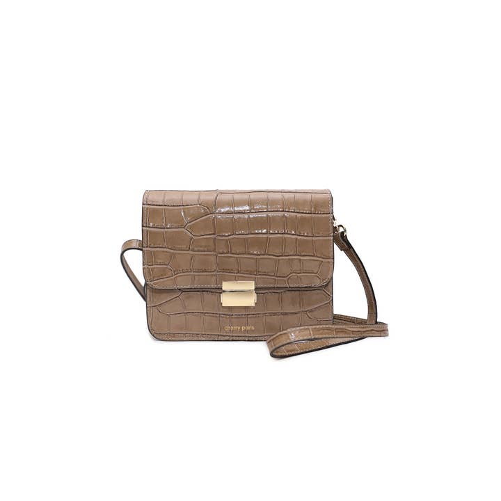 Cherry Paris - Wholesale Messenger Bag - Women's - MILENA CROCO bag - 407417