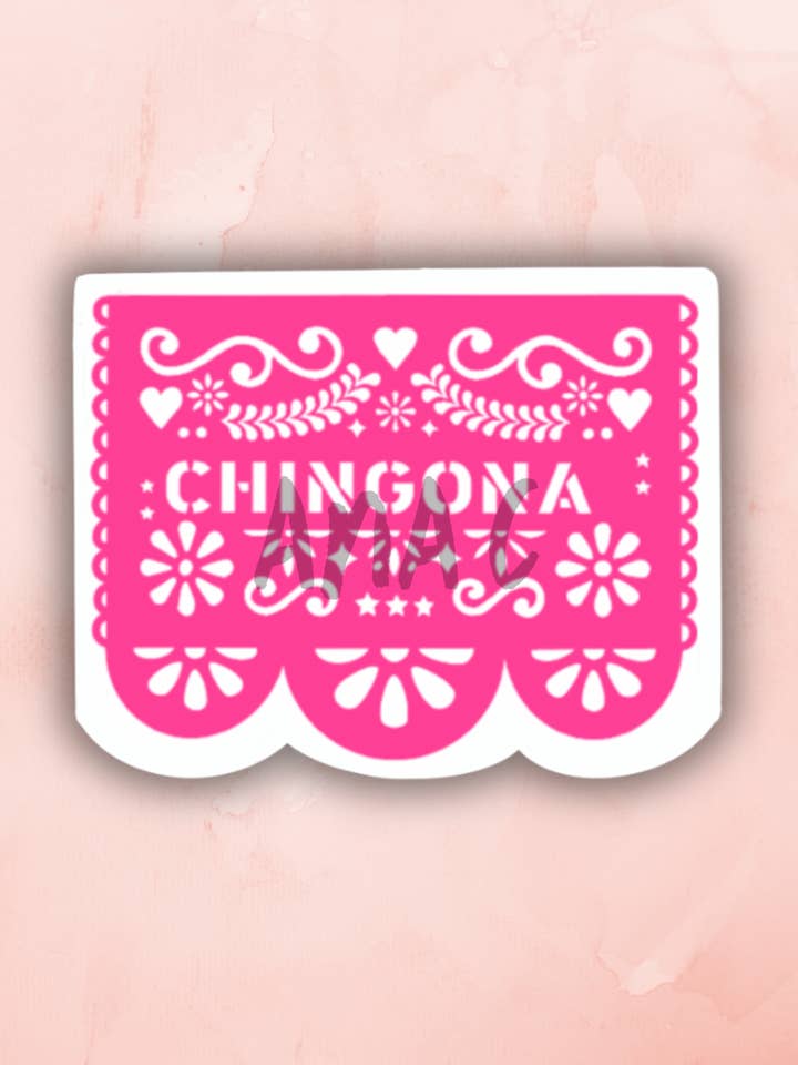 Latina sticker, funny hispanic, laptop decals,chingona for wholesale by Lalatina Shop