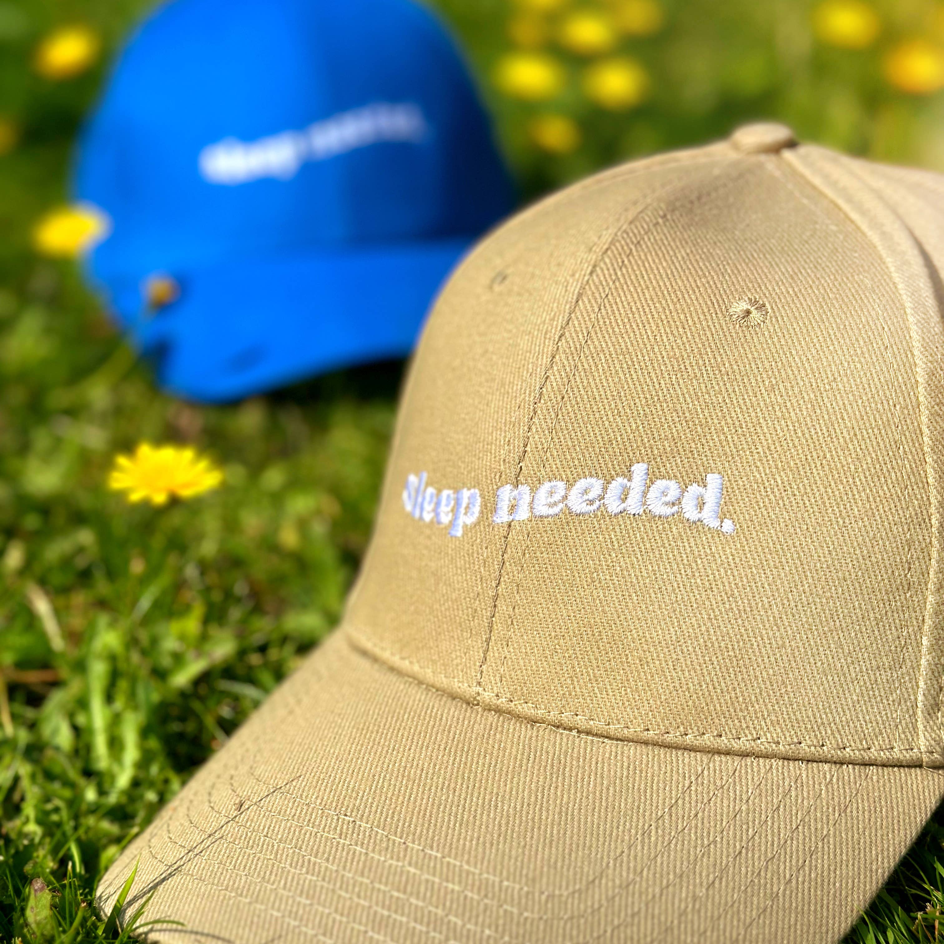 Tulastra Studio - Wholesale Baseball Cap - Unisex - Sleep Needed Embroidered Slogan Cap7