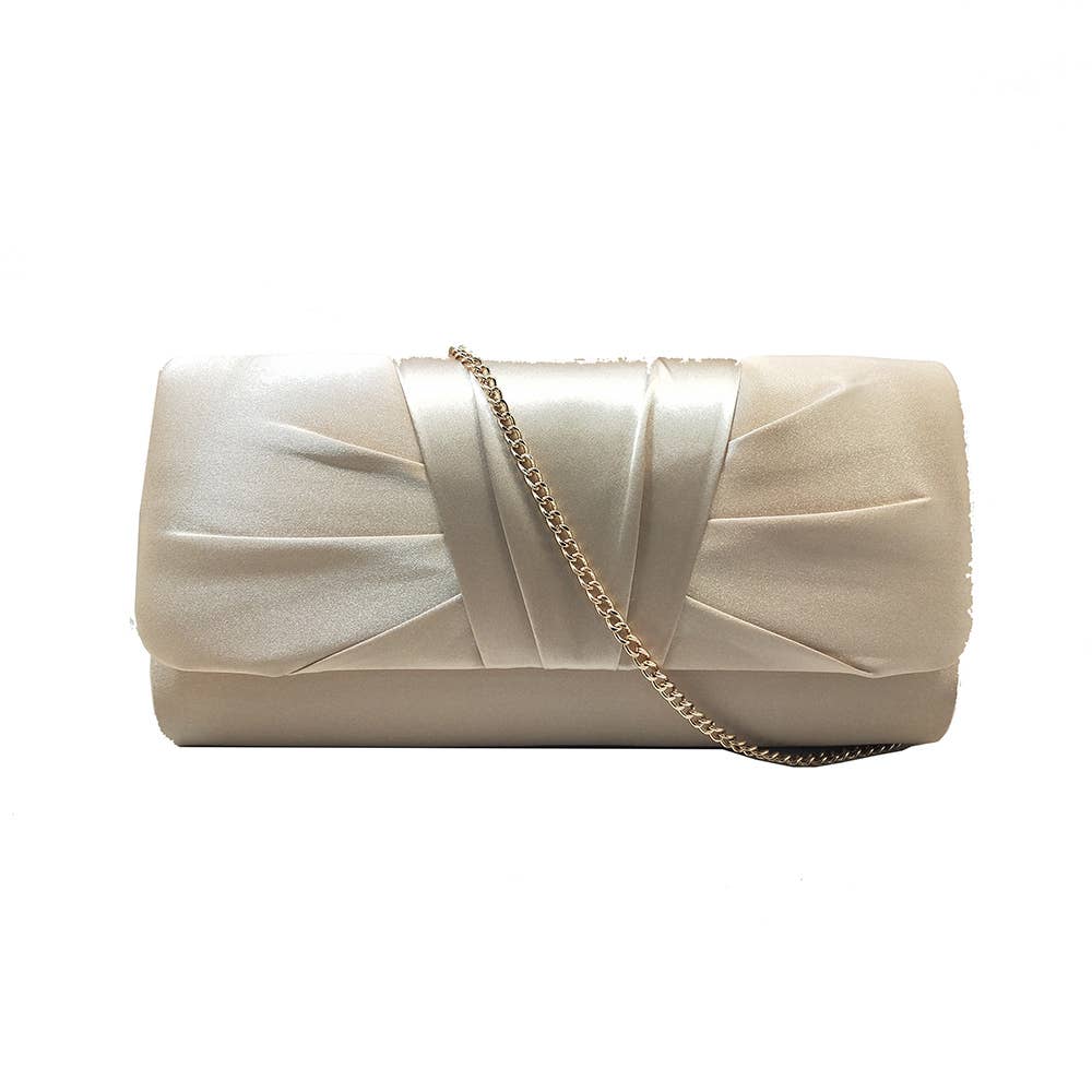 Belle Trading Ltd - Wholesale Clutch Bag - Women's - Fluer Satin Style Clutch Bag1