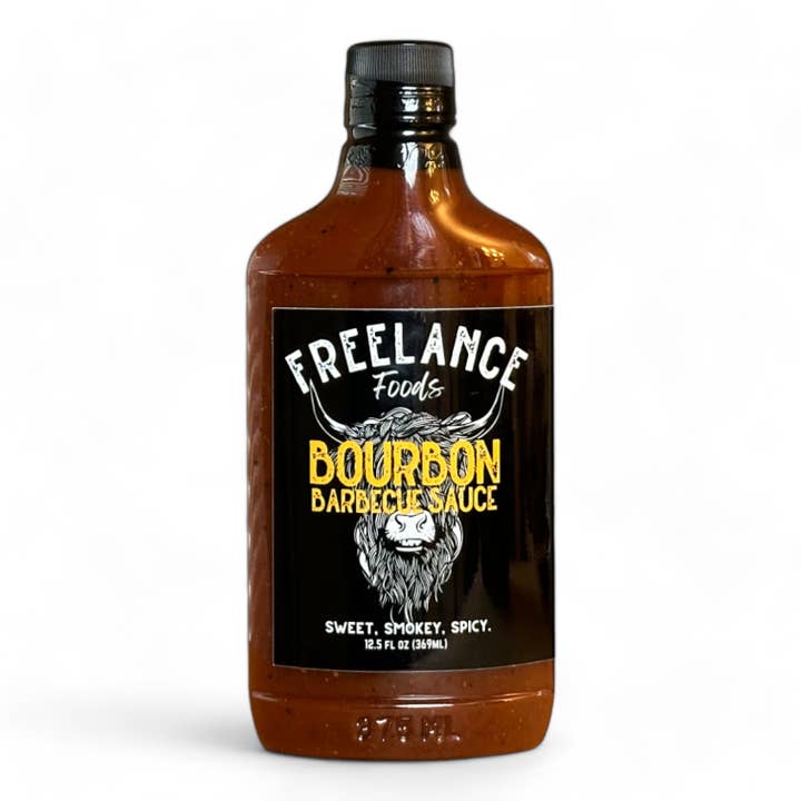 Bourbon BBQ Sauce for wholesale by Freelance Foods