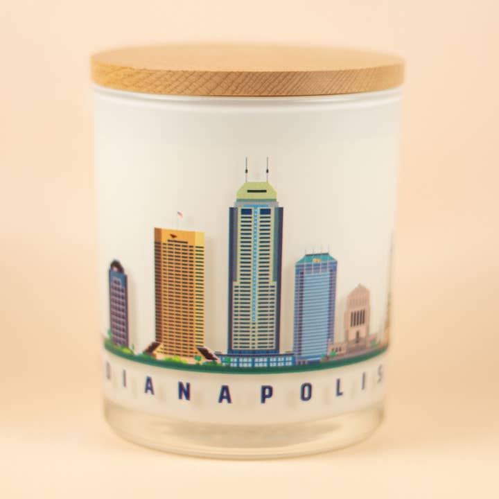 Indianapolis City Wrap Sojakaars voor wholesale door Unplug Soy Candles