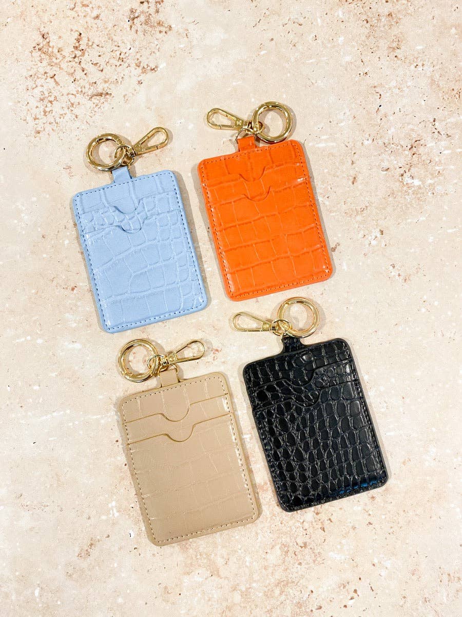 Angels Whisper Accessories - Wholesale Card holder – women's - Croc Keyring Card Holder18