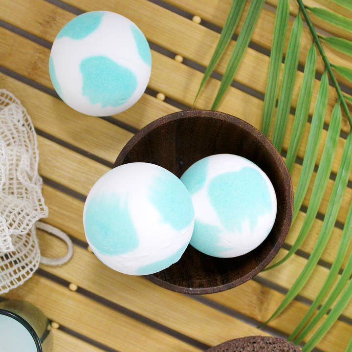 FRENCH TENDANCE – wholesale Bath bomb/fizz – Bath bomb 120 g - Monoi scent